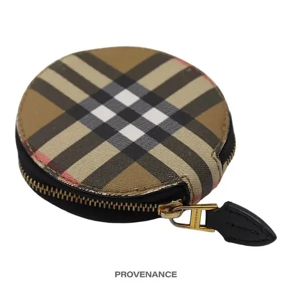 🔴 Burberry Zip Coin Wallet - Nova Check - Picture 7 of 9